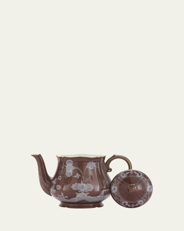 Oriente Italiano Teapot with Cover, 24 oz.